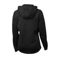 thumbnail image 5 of Sport-Tek Ladies Tech Fleece Full Zip Hooded Jacket-M (Black), 5 of 5