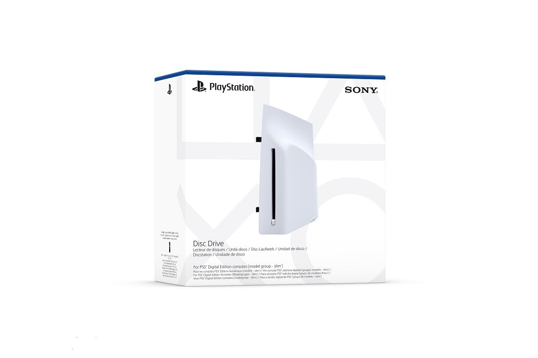 PlayStation 5 Slim Ultra HD Blu-ray Disc Drive, Black - Walmart.com