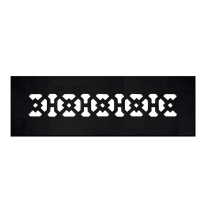 Achtek Air Return 2"x10" (Overall Size 4"x12") | Cast Aluminum Air Grille | HVAC Duct Cover for Home Ventilation