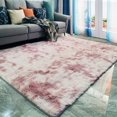 thumbnail image 1 of CAROOTU Soft Area Rug Fluffy Rug Tie-dye Gradient Shaggy Rug For Bedroom Living Room Home Decor, 1 of 6