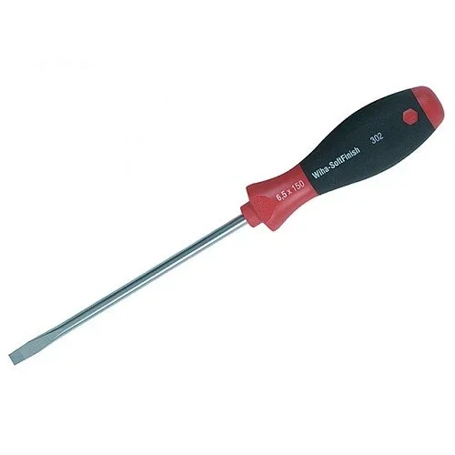 Wiha 30208 Softfinish Slotted Screwdriver 3.0Mm X 200Mm