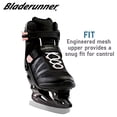 thumbnail image 4 of Bladerunner Igniter Ice Skates for Women, Black/Rose Gold, 4 of 7
