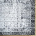 thumbnail image 3 of Livabliss Area Rugs for Living Room, 5x7 Siyah Modern Gray Rug, Bedroom Dining Room Home Decor Stain Resistant Carpet (5'3" x 7'), 3 of 6