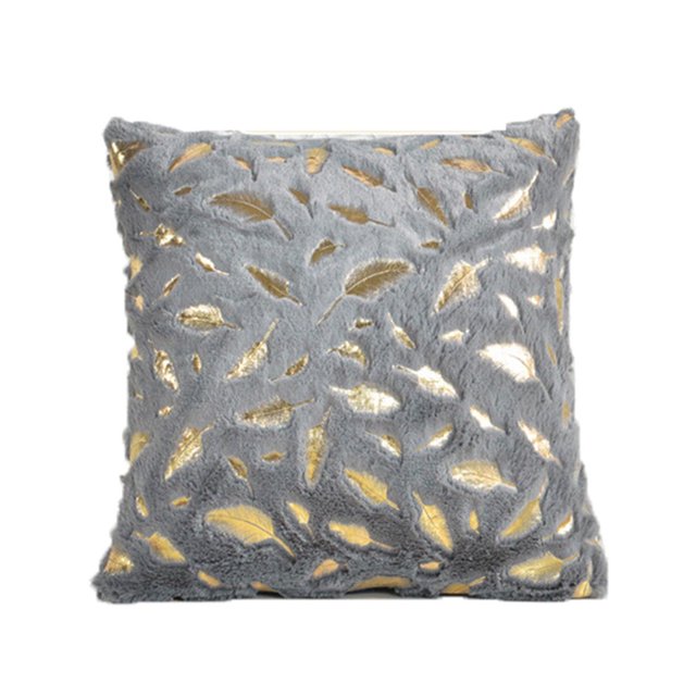 AMERTEER Housse de Coussin en Peluche Douce pour Canapé Lit