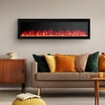 thumbnail image 2 of Napoleon Entice 60 - NEFL60CFH-1 - Wall Hanging Electric Fireplace, 60-in, Wi-Fi, Improved Flame, 2 of 8