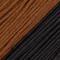 thumbnail image 3 of The Beadsmith Waxed Cotton Cord Set – Black & Tan, 1mm, 5 Yds Each (Total 10 Yards), 3 of 7