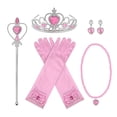thumbnail image 1 of Princess Dress Up Pretend Play Juego de maquillaje Crown Toddler Dress Up Princess Toy, 1 of 2