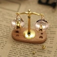 thumbnail image 1 of Balances Vintage Ornement Métal Antique Modèle d'Échelle Justice, 1 of 5