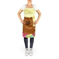 thumbnail image 2 of Carolines Treasures BB6142APRON Easter Eggs Chow Chow Tablier Rouge, 2 of 4