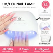 Gel Nail Polish Kit with U V Light Starter Kit 20 Colors Gel Polish Set 5pcs Top Base Coat Glitter Nail Decorations Nail Art French Manicure Kits Gifts for Women
