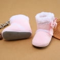 thumbnail image 2 of Infant Baby Girls Winter Warm Shoes Kids Anti-Skid Snow Boots 0-18M, 2 of 6