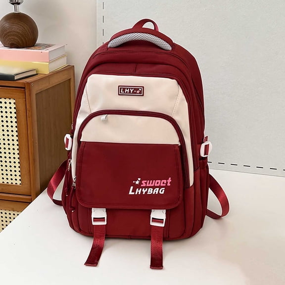 Cute Casual Backpack For Students Lightweight Bag Spacious Comfortable Daypack Travel Outdoor Everyday Use Laptop Backpack Travel Backpack Airplane Lunch Bag Backpack Women Designer Backpack for Men