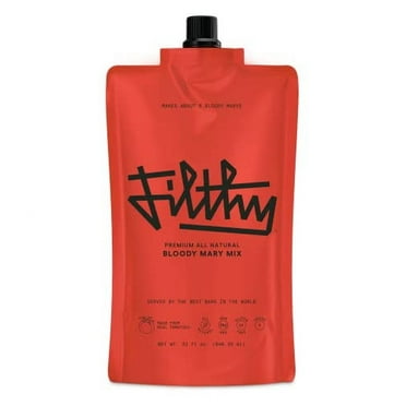 Filthy Bloody Mary Mix, All-Natural, 32 Oz Pouch