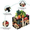 thumbnail image 3 of Mushroom Large Capacity Reusable Foldable Oxford Cloth Cube Organizer Tote Bag Toy Basket, 3 of 7