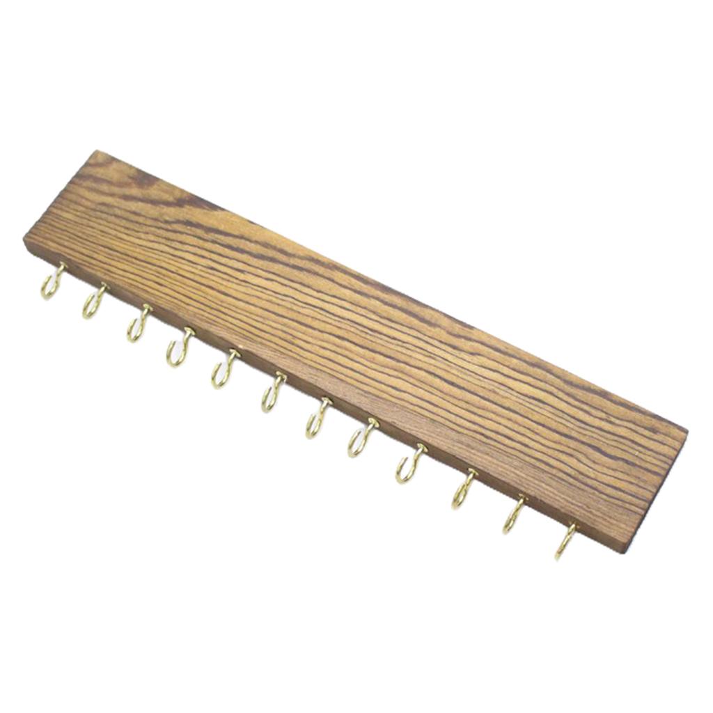 Rustic Jewelry Organizer, Wall Mounted Storage Rack, Wood Jewelry