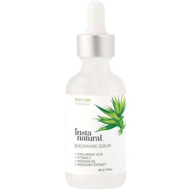 InstaNatural Niacinamide Serum, Vitamin B3 Wrinkle Serum, 2 oz