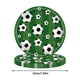 thumbnail image 4 of Xihbxyly Bandeja de Papel Desechable con Temática de Fútbol Verde, Mantel, Toallas de Papel, Set de Decoración para Fiesta de Cumpleaños, 4 of 6