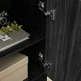 thumbnail image 5 of UPGO 38" Tall 2 - Door Accent Cabinet With Adjustable Shelf, Waveform Fluted Panel, 5 of 20