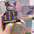 thumbnail image 2 of Caja sorpresa auténtica de la serie Sanrio Circus con melodía, linda y moderna, para jugar con orejas de perro Kuromi, decoración circundante para niña, hecha a mano, para Navidad, 2 of 5