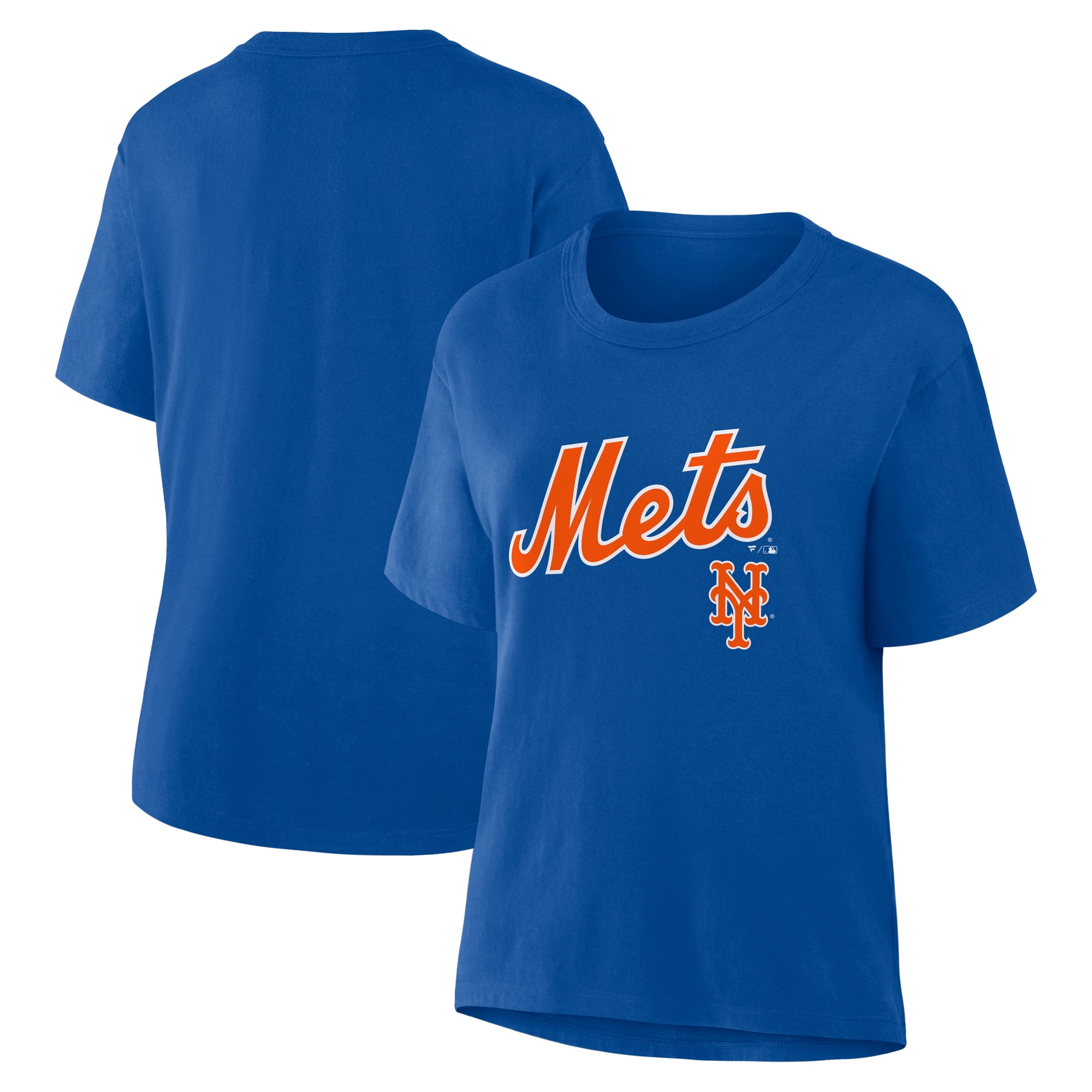 Women's Fanatics Royal New York Mets Lockup Legacy T-Shirt