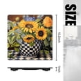 thumbnail image 2 of Bathroom Scale, Highly Accurate Digital Body Scale,Precisely Measures Weight up to 400 lbs-Sunflowers And Blue Wildflowers In Vase On Table, 2 of 4