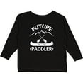 thumbnail image 3 of Inktastic Canoe Future Paddler Boys or Girls Long Sleeve Toddler T-Shirt, 3 of 5