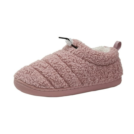 

Jungdeepe Couples Men Women On Furry Flat Home Winter Round Toe Keep Warm Solid Slippers Shoes Dynamo down Slippers Booties Women Womens Character Slippers Womens Slippers 11 Wide Washable Slippers