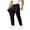 6# Black, variant on Mens Sweatpants with Zipper Pockets Lightweight Athletic Joggers for Workout Running Gym Track Casual Wear