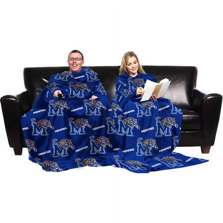 NCAA Memphis Tigers Blanket with Sleeves