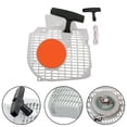 thumbnail image 4 of Chainsaw Recoil Starter Kit for 021 023 025 MS250 MS230 MS210 with Handle and Rope Replacement 1123 080 1802 Orange"}, 4 of 6