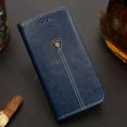 thumbnail image 1 of LEDEX Luxury Magnetic Flip Cover Stand Wallet Leather Case Card Holder For iPhone 13 Pro Max (Blue), 1 of 7