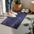 thumbnail image 4 of Math Equations Geometry Shapes Purple Pattern Door Rugs,Washable Non Slip Door Mats Indoor,Decorative Door Mats,Entry Mat Indoor for Entrance,Bedroom,Kitchen,Bathroom,16"x24", 4 of 6