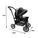 thumbnail image 2 of Carriolita para Muñeca Angelin Baby Doble Negro, 2 of 3