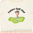 thumbnail image 4 of Inktastic Future Golf Star Girls Golfing Girls Toddler Dress, 4 of 5