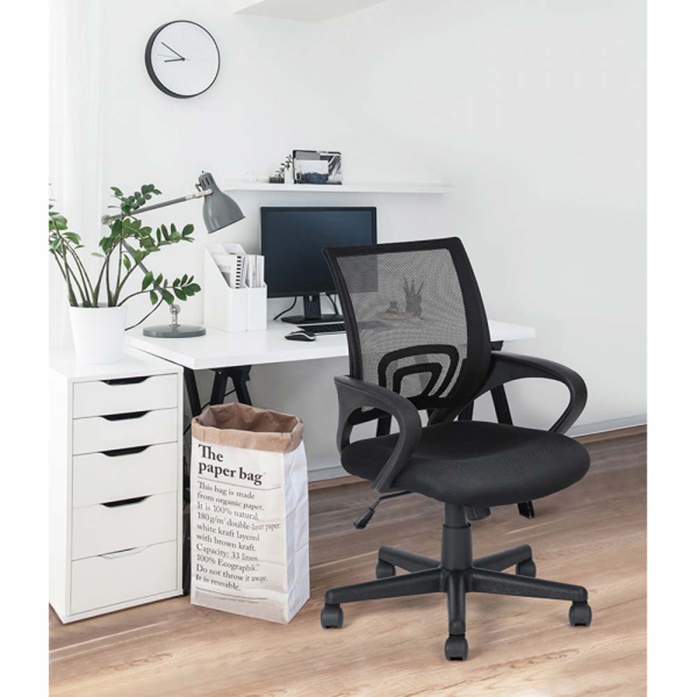 Topcobe Office Chairs, Ergonomic Computer Chair Swivel Rolling Task