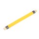 thumbnail image 4 of Cable tipo C a tipo C, transferencia de datos de 10 Gbps, PD, 100 W, 5 A, carga rápida, cable de datos tipo C FPC macho a macho, 5,1 pulgadas, 4 of 12