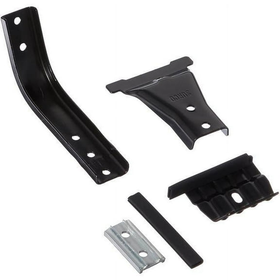 Surco Gutter Mount Adapter- 8” Black GM200