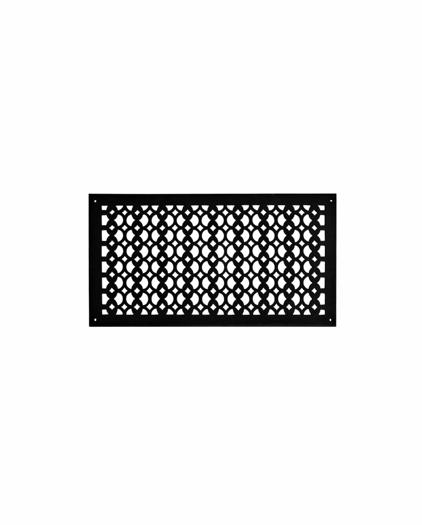 Cast Iron Air Return Grill Powder Coated Return Vent Covers For HVAC