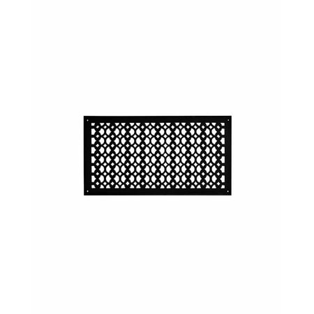 

Prima Decorative Hardware Cast Aluminum Air Return Grill 9 x 20 - Black