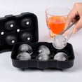 thumbnail image 4 of Bandeja de hielo (juego de 2 piezas), adecuada para whisky, cócteles y bebidas caseras, mantiene las bebidas frías, máquina para hacer hockey sobre hielo con tapa,, 4 of 5