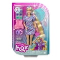 thumbnail image 7 of Barbie Totally Hair Fashion Doll with Star Theme, Extra-Long Hair & 15 Styling Accessories (Assembled Product Height: 12 in), 7 of 7