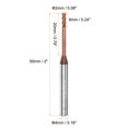 thumbnail image 2 of Cortador de Fresado de Extremo Cuadrado Unique Bargains AlTiSin Carburo 4 Flautas 4mm x 20mm, 2 of 6
