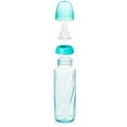 thumbnail image 3 of Evenflo Feeding Vented + BPA-Free Glass Baby Bottles - 8oz, Teal, 6ct, 3 of 4