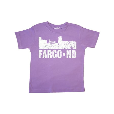 

Inktastic Fargo Skyline Grunge Gift Toddler Boy or Toddler Girl T-Shirt