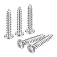 thumbnail image 1 of #6 x 3/4" Tornillos de Seguridad Torx, Paquete de 20, Tornillos de Cabeza Botón, Tornillos Autoperforantes, Tornillos Antirrobo de Acero Inoxidable 304, 1 of 6