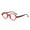 Red, variant on Womens Black Small Round Presbyopic Glasses Men Fashion Trendy Personalized Reading Glasses Spring Hinge Readers +1.25