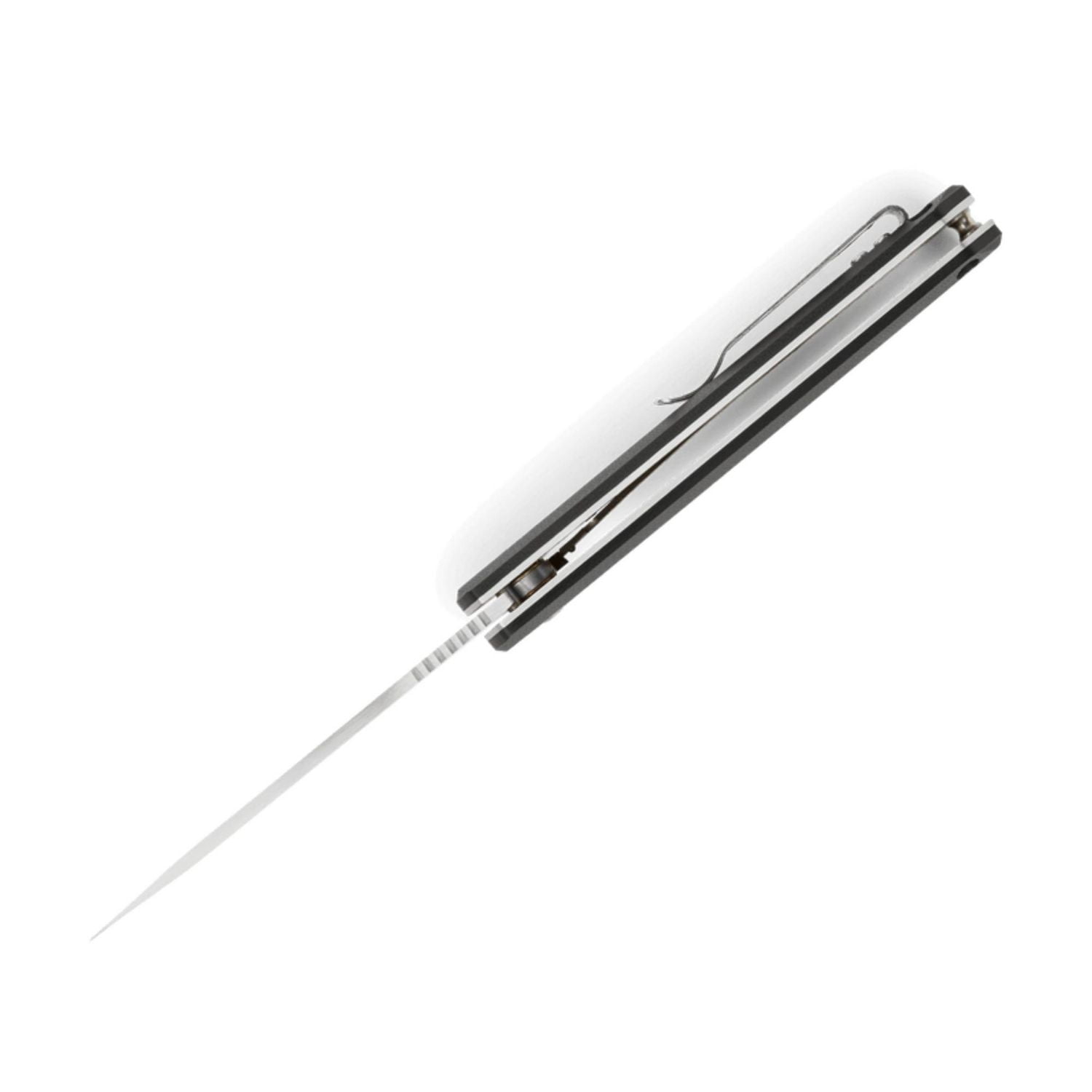 Buck 251 Langford Knife – Drop Point Blade, Ball-Bearing Opening, G10 Handle, Stainless Steel Pocket Clip, Heat Treated & Lifetime Warranty – 0251BKS-B