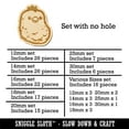 thumbnail image 2 of Cute Chicken Nugget Wood Mini Charms Shapes DIY Craft Jewelry - No Hole - 30mm (6pcs), 2 of 7