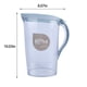 thumbnail image 3 of Hervidor de agua portátil resistente al calor de 1,8 l con tapa abatible, fácil de abrir y cerrar, para almacenar jugos y bebidas., 3 of 7