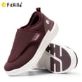 thumbnail image 2 of FitVille zapatos Extra anchos para diabéticos, zapatos ajustables para caminar para ancianos, ortopedia, pies anchos, pie hinchado, alivio del dolor, 2 of 5